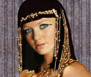 HANNAH SPEARRITT as Chelsea the Egyptian temple dancer